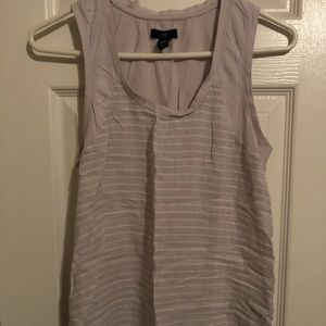 LIGHT LAVENDER STRIPED GAP TANK